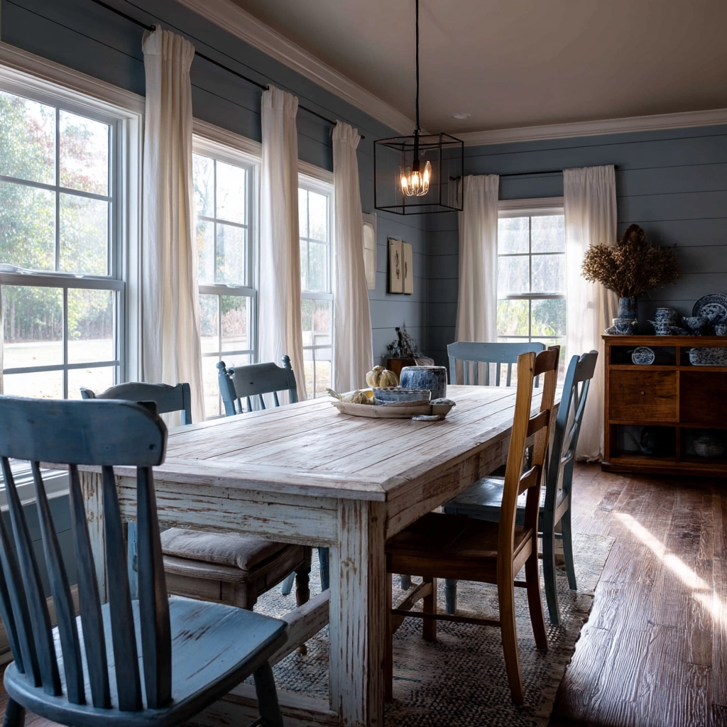 Blue Dining Room Ideas 64