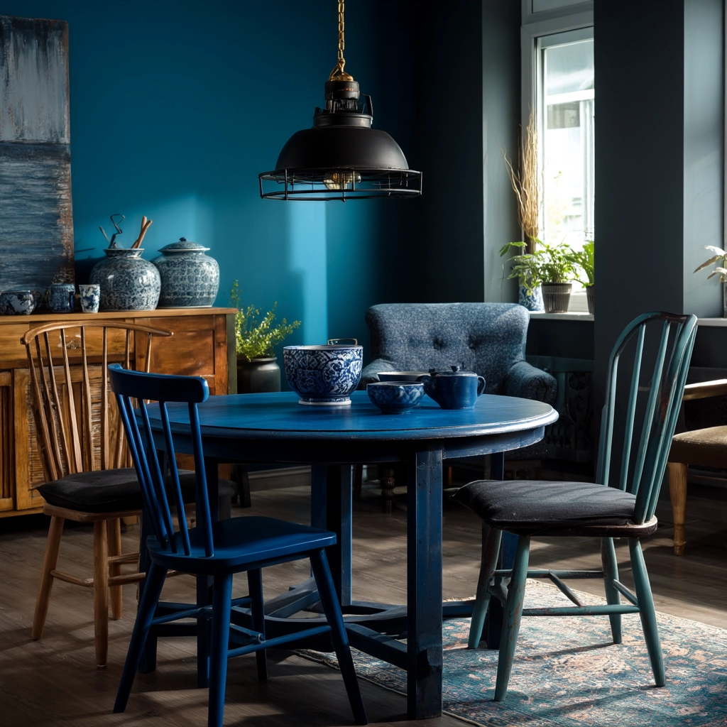 Blue Dining Room Ideas 69