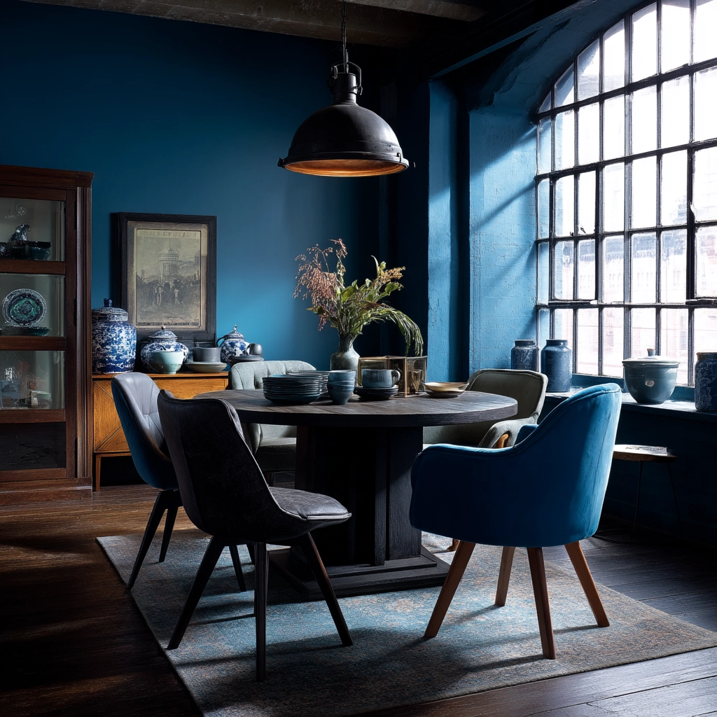 Blue Dining Room Ideas 71