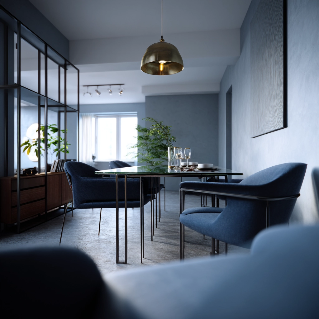 Blue Dining Room Ideas 73