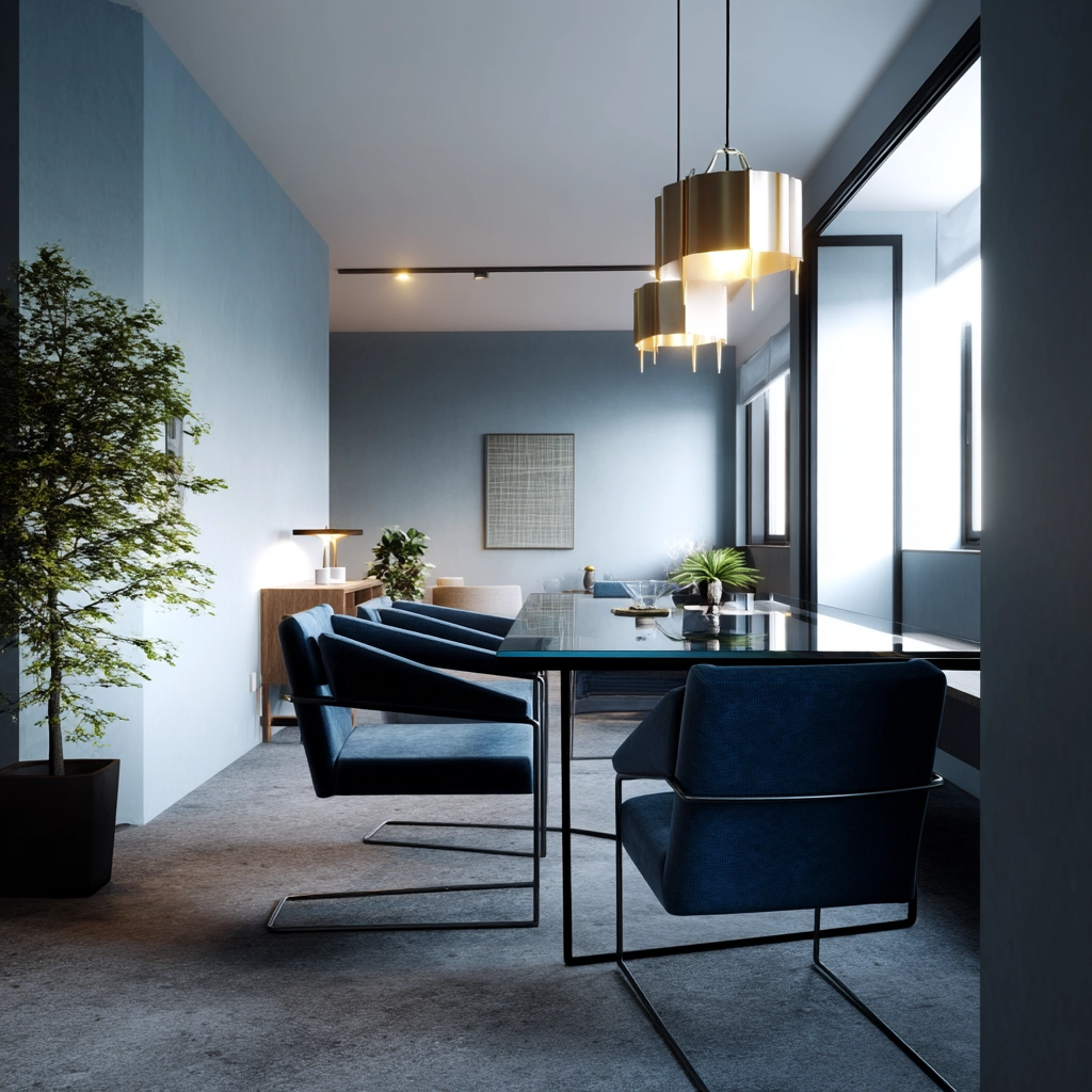 Blue Dining Room Ideas 74