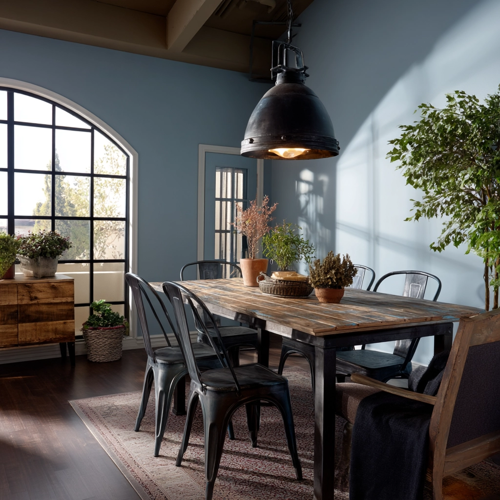 Blue Dining Room Ideas 79