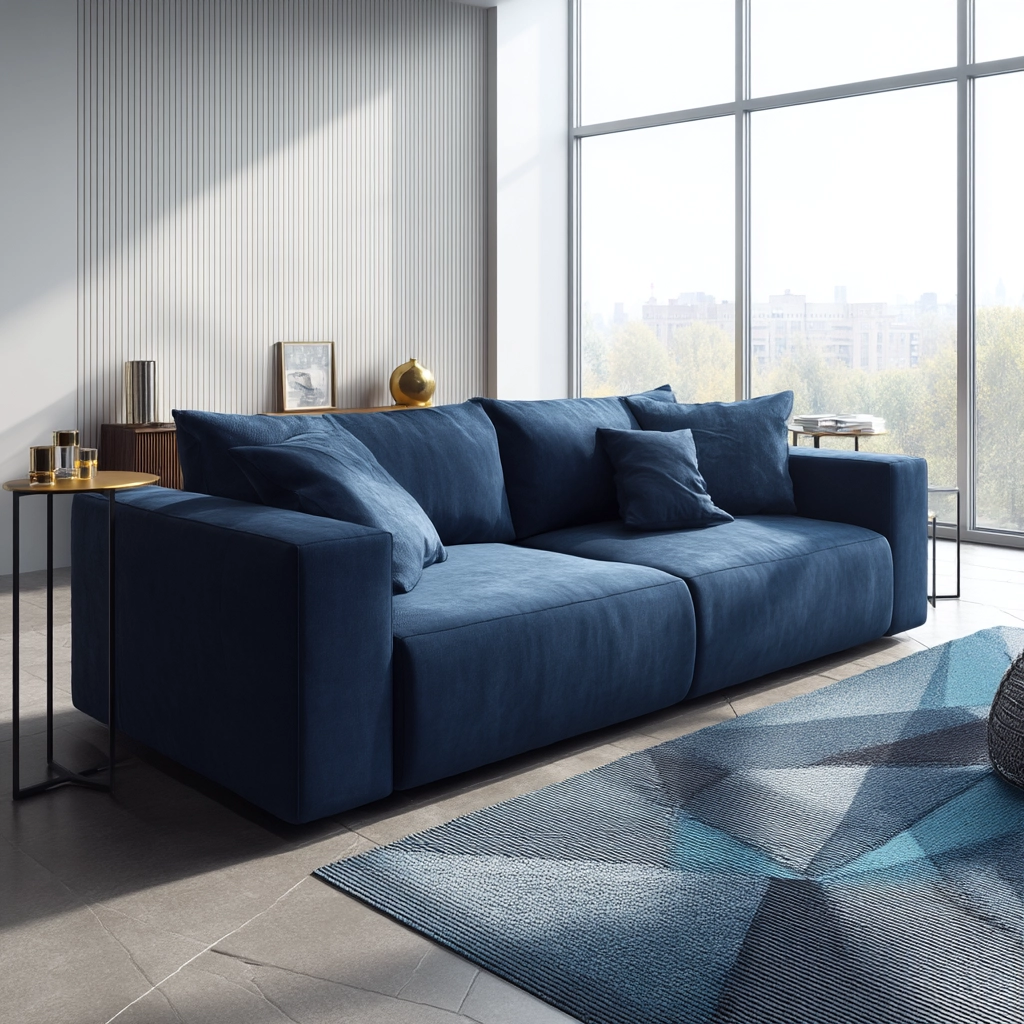 Blue Sofa Living Room Ideas 14
