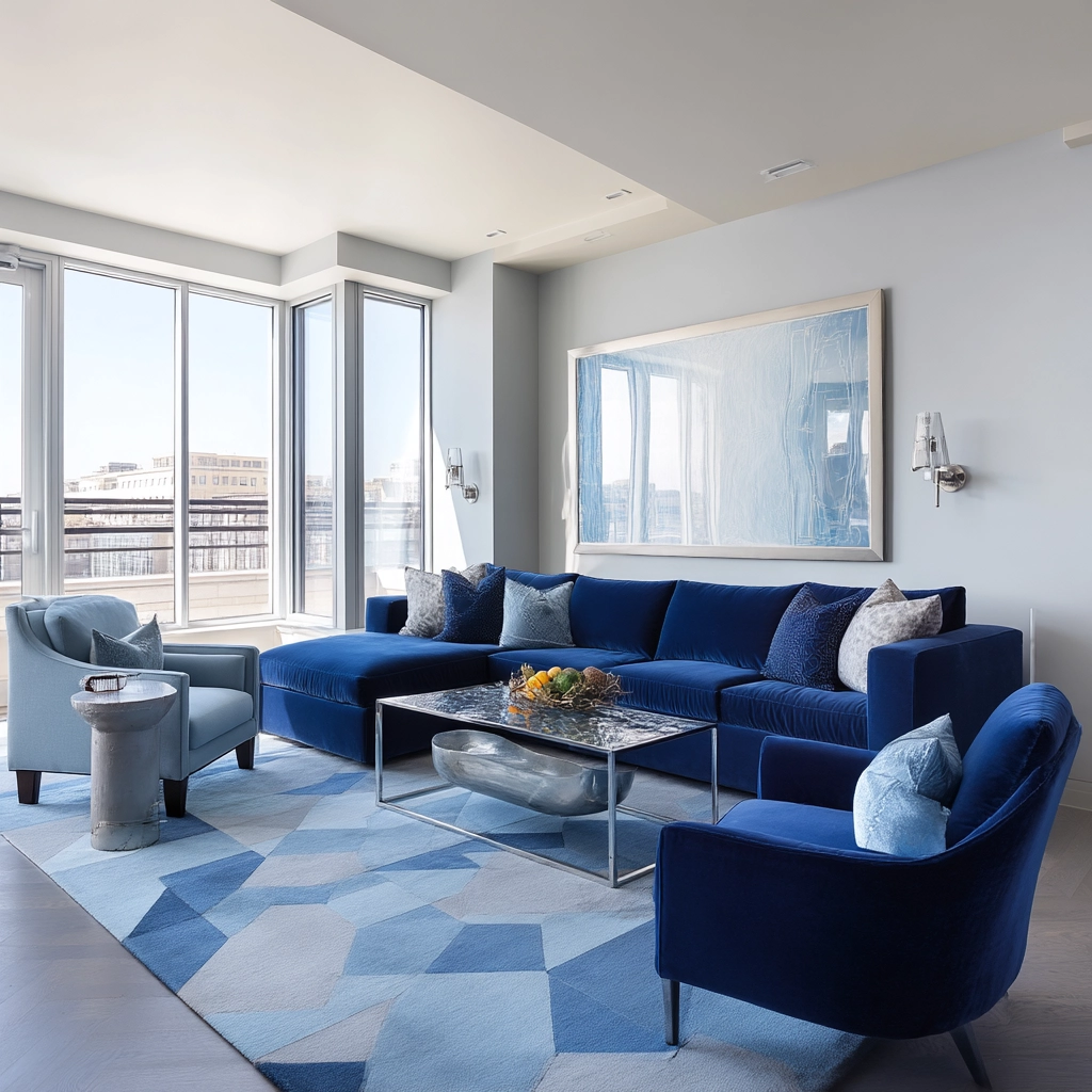Blue Sofa Living Room Ideas 59