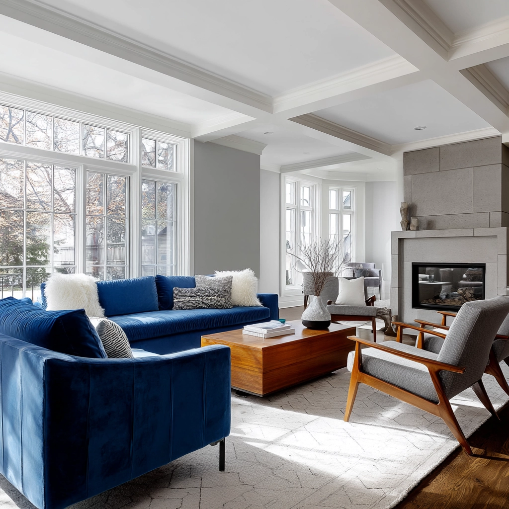 Blue Sofa Living Room Ideas 66
