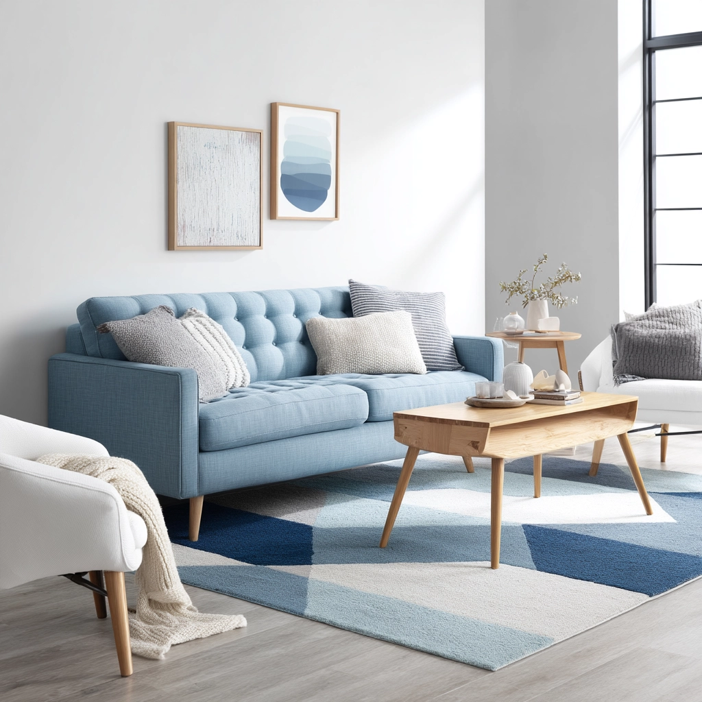 Blue Sofa Living Room Ideas 76