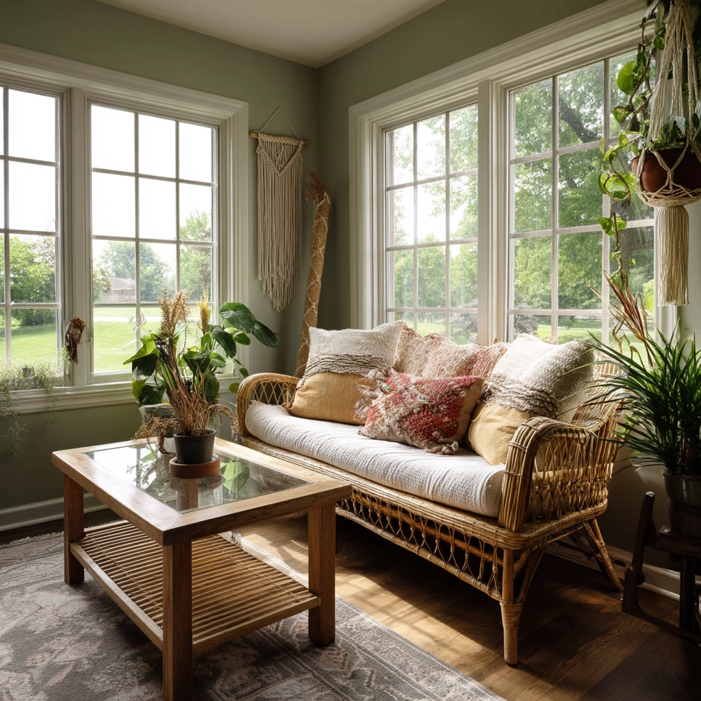 Boho Sunroom 1