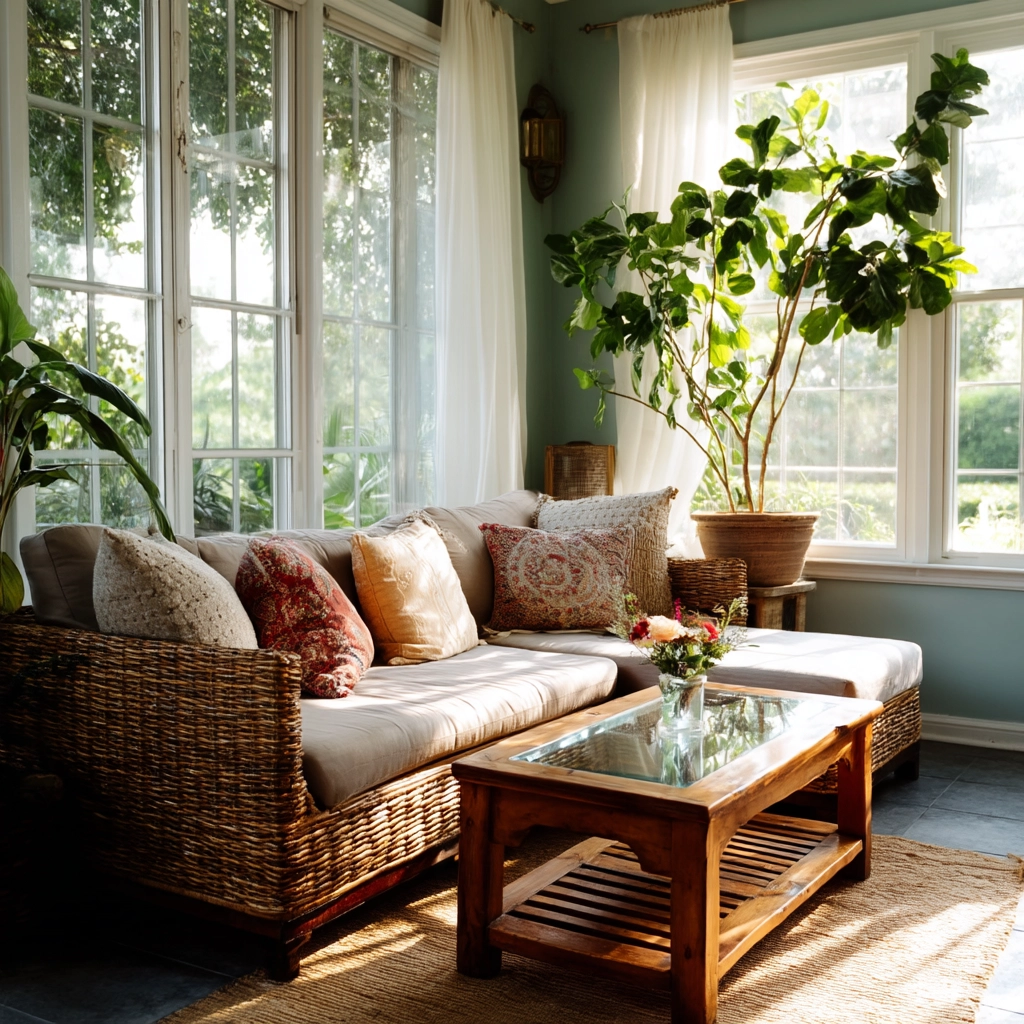 Boho Sunroom 13