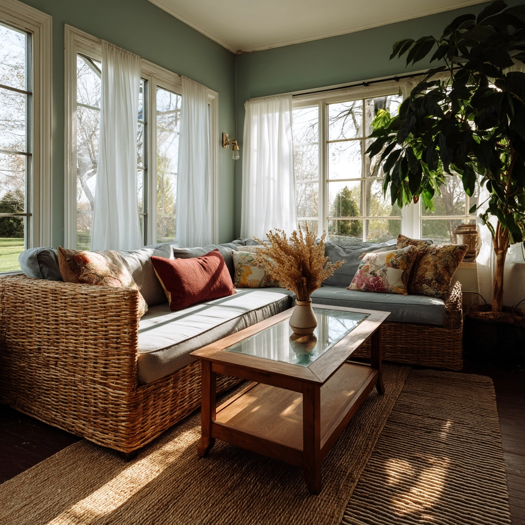 Boho Sunroom 14