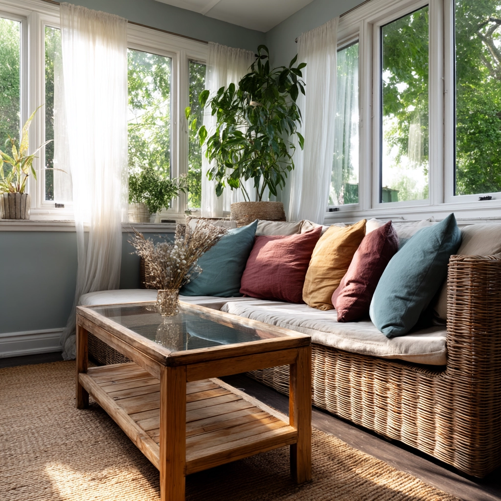 Boho Sunroom 16
