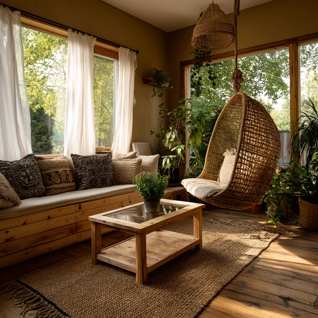 Boho Sunroom 19