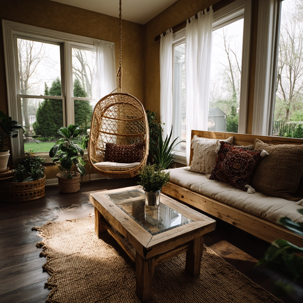 Boho Sunroom 20