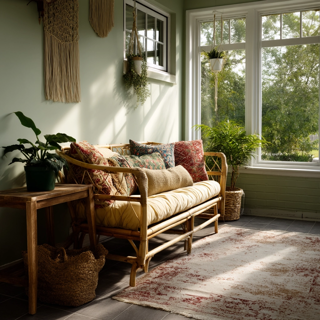 Boho Sunroom 22