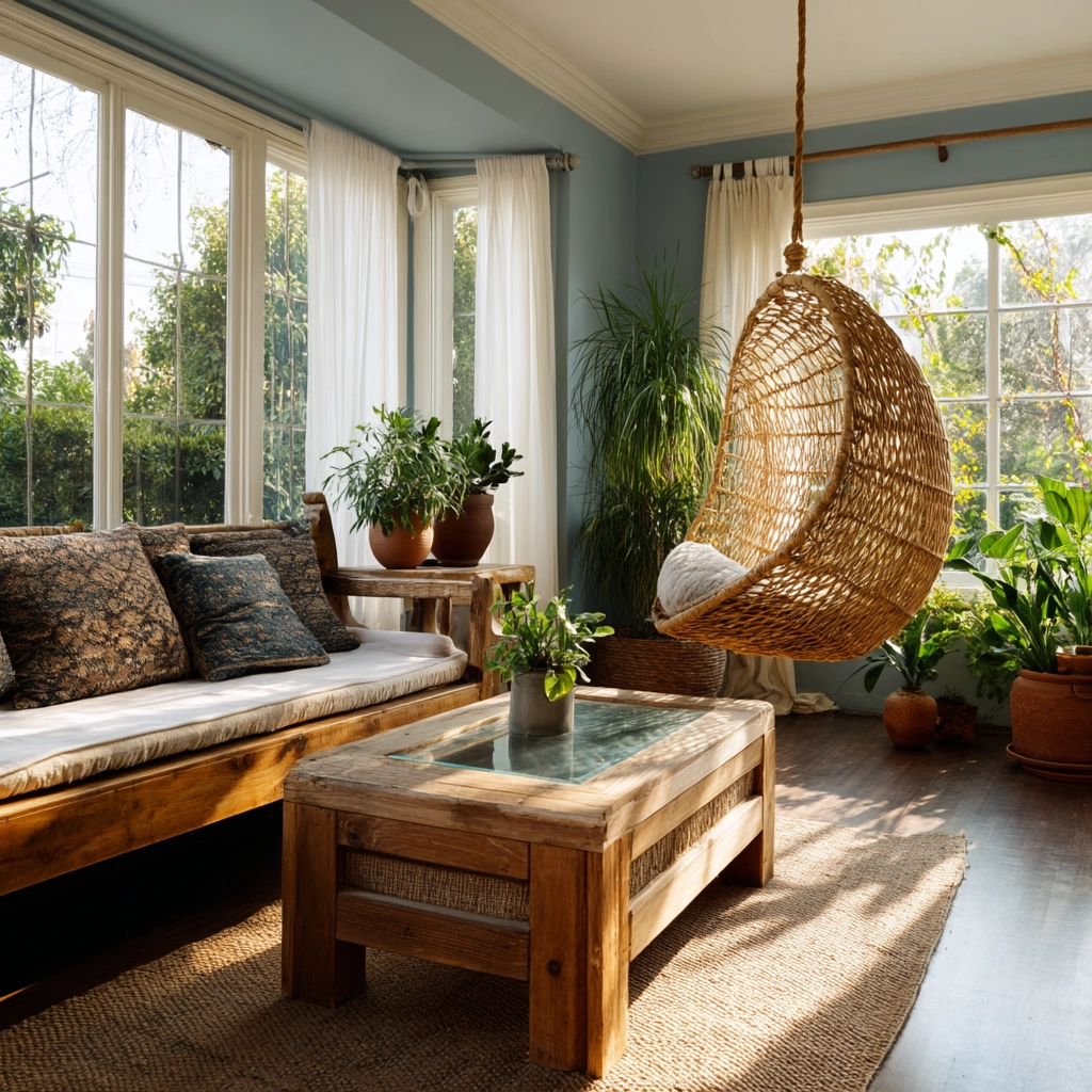 Boho Sunroom 25