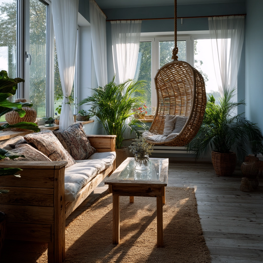 Boho Sunroom 26
