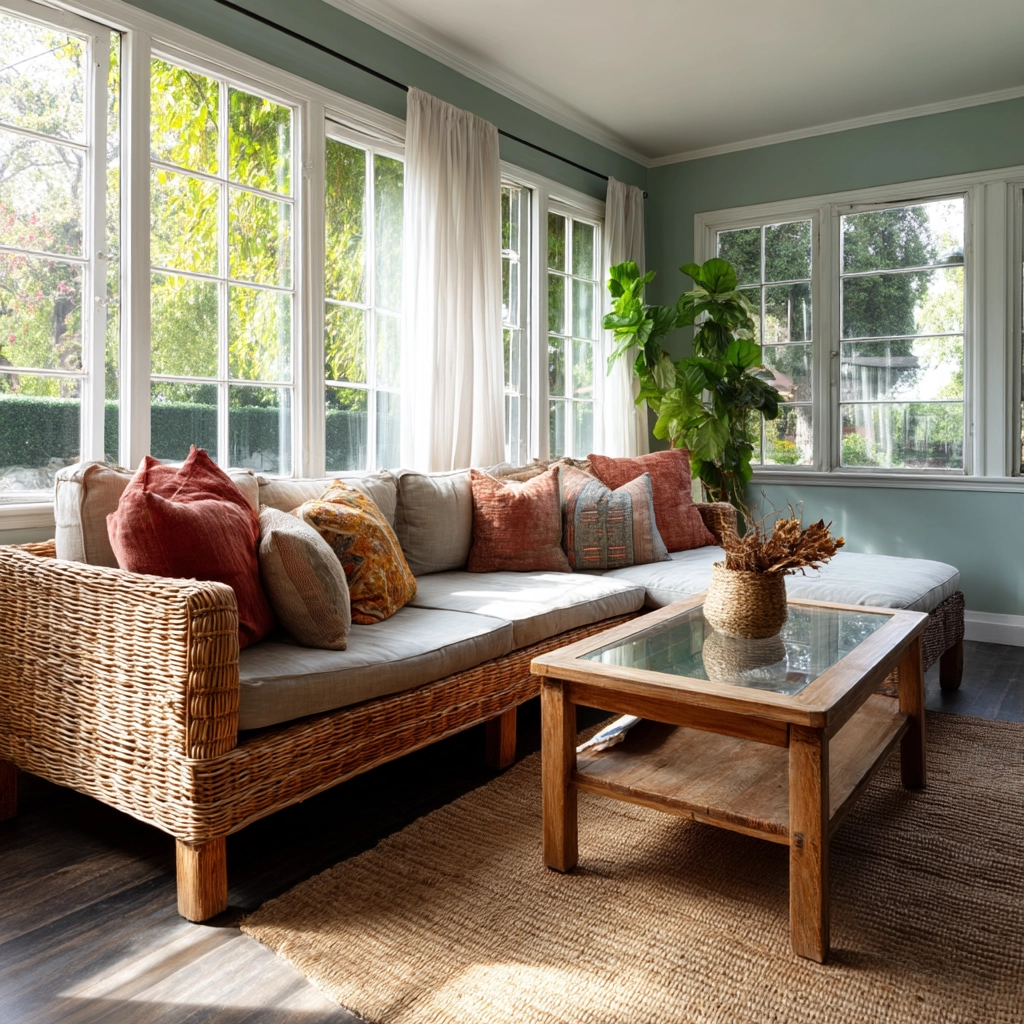 Boho Sunroom 33