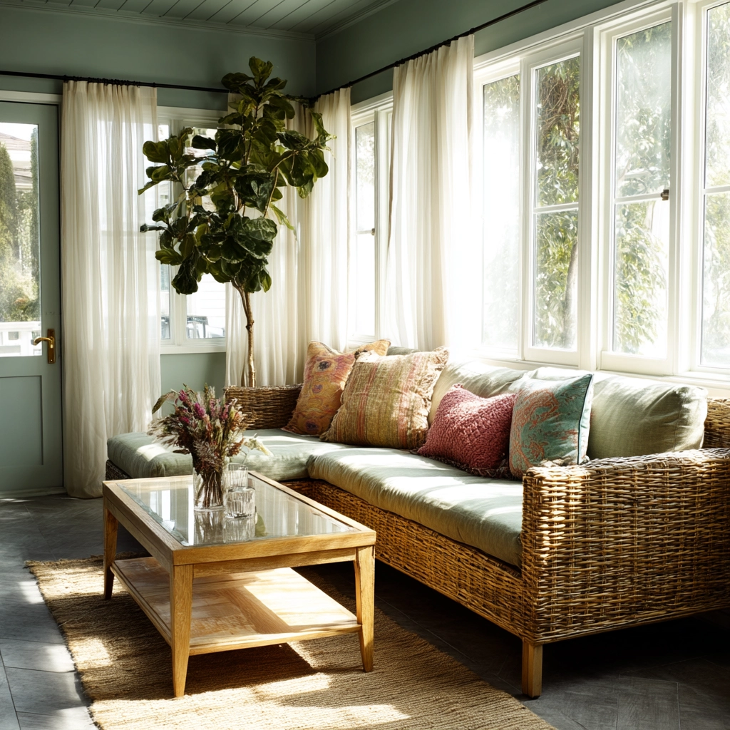 Boho Sunroom 36