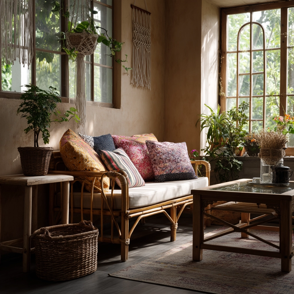 Boho Sunroom 38