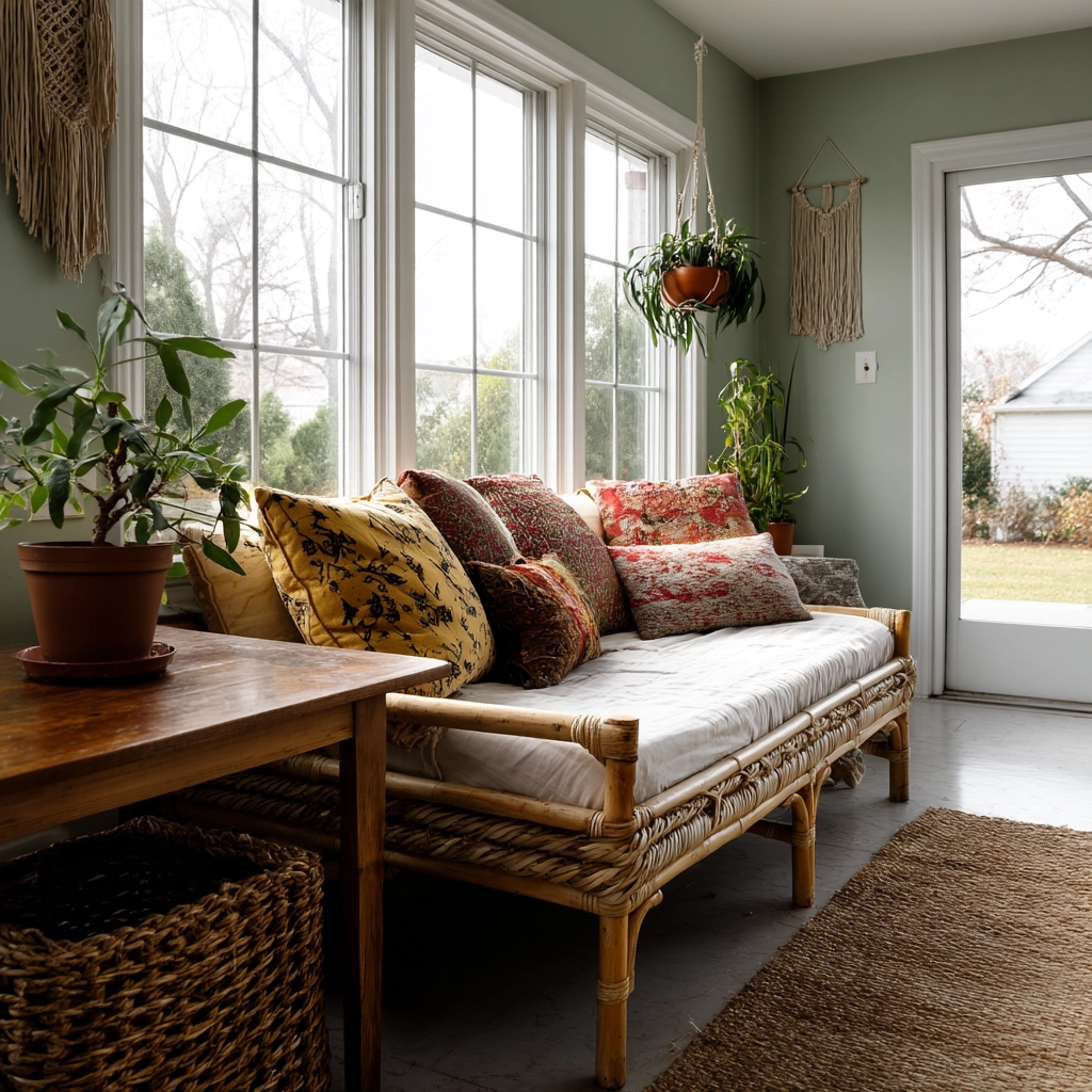 Boho Sunroom 41