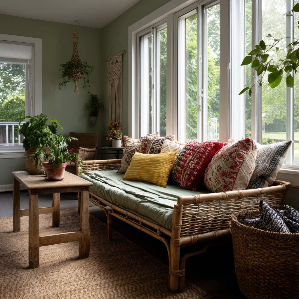 Boho Sunroom 42