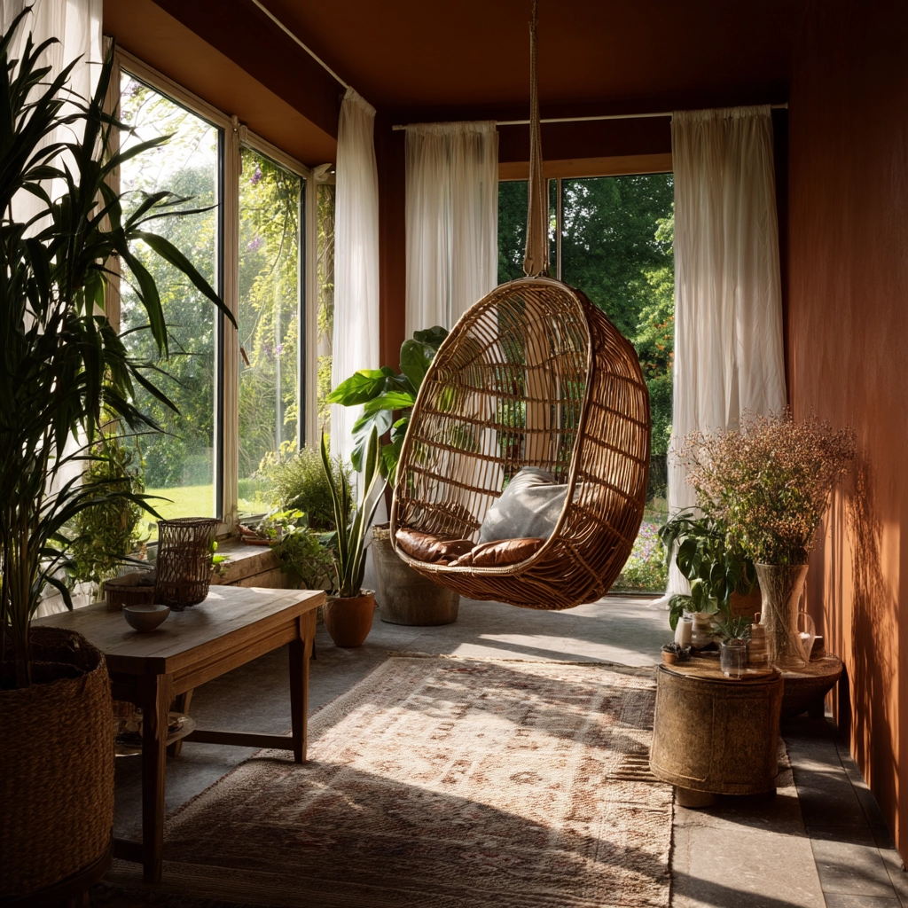 Boho Sunroom 48