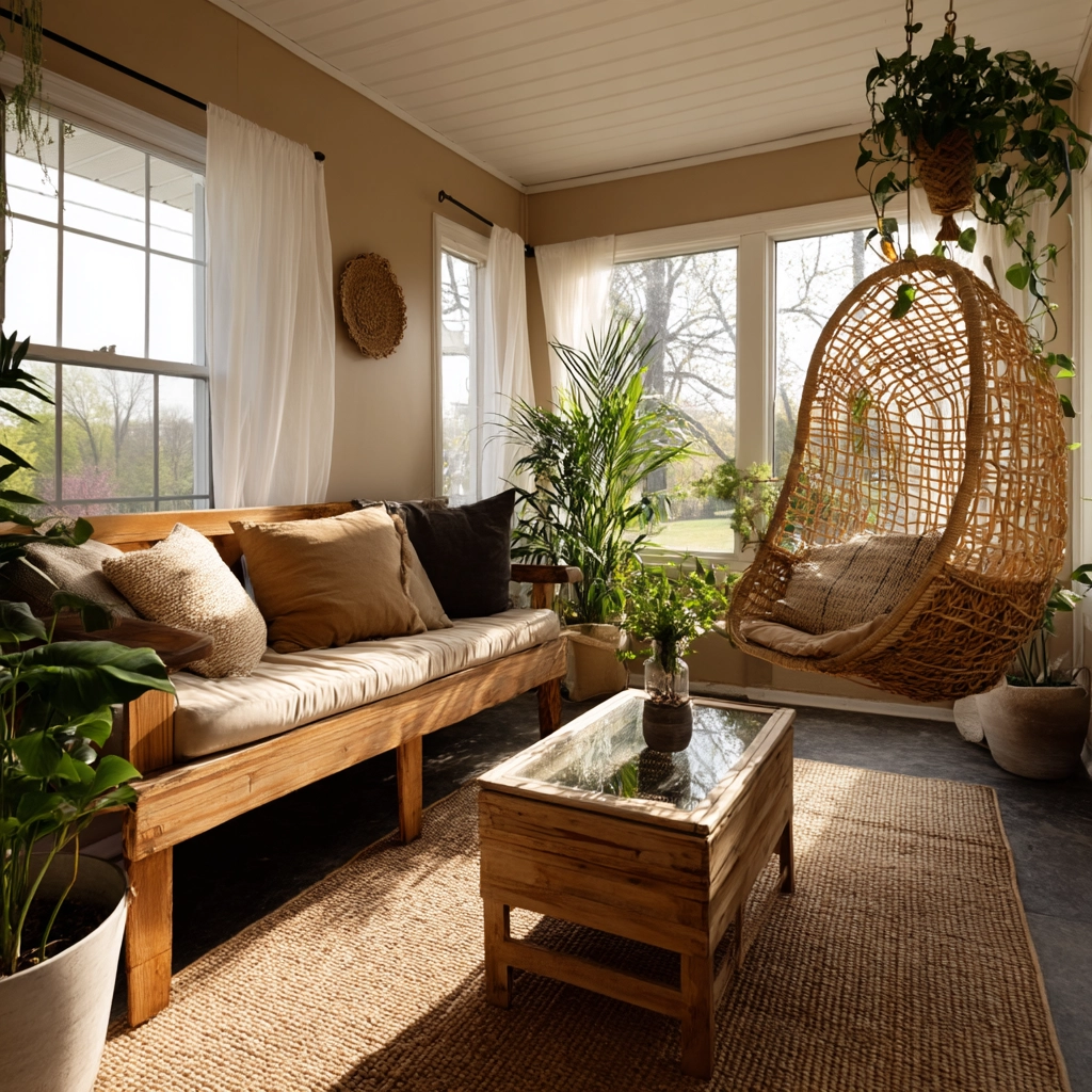 Boho Sunroom 5