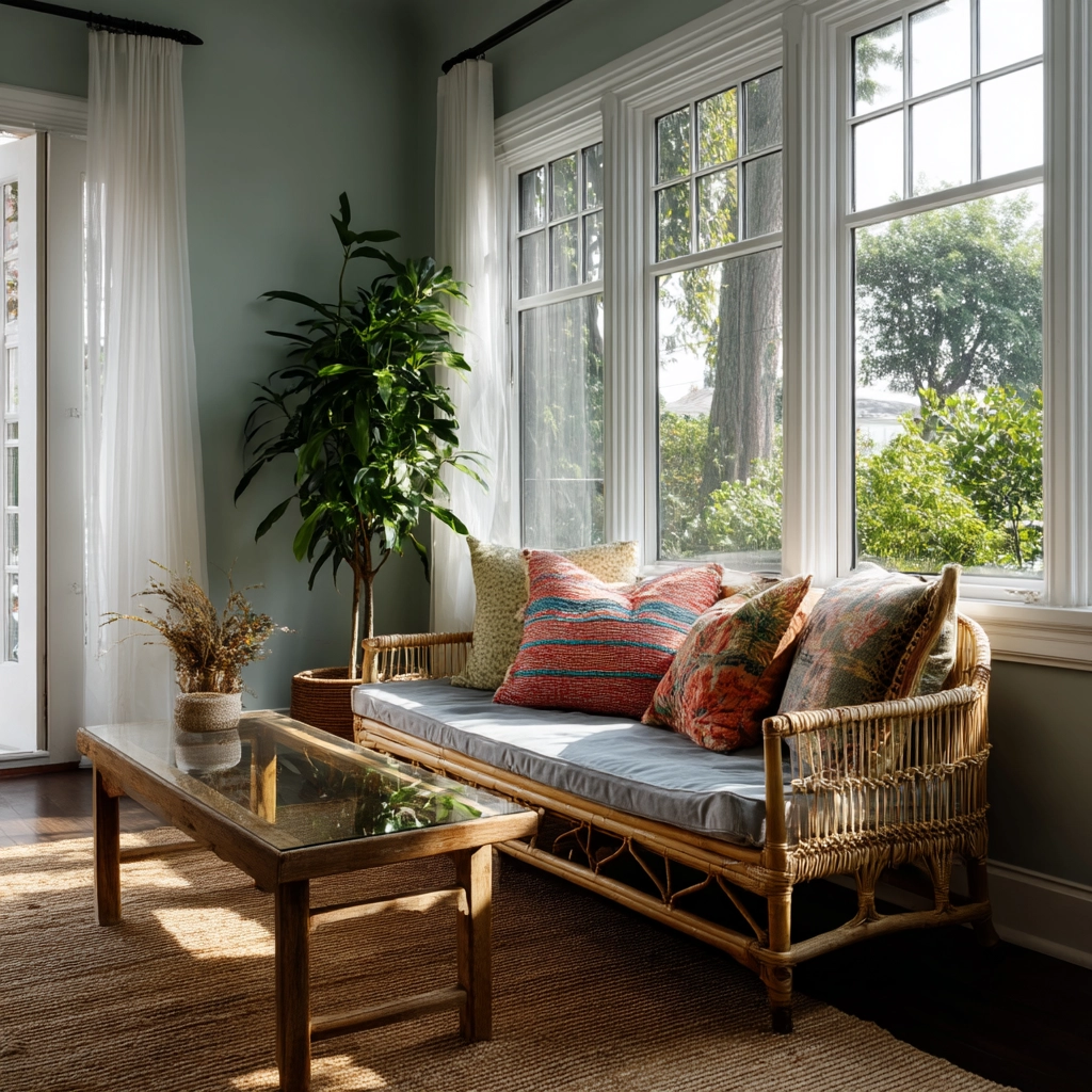 Boho Sunroom 51