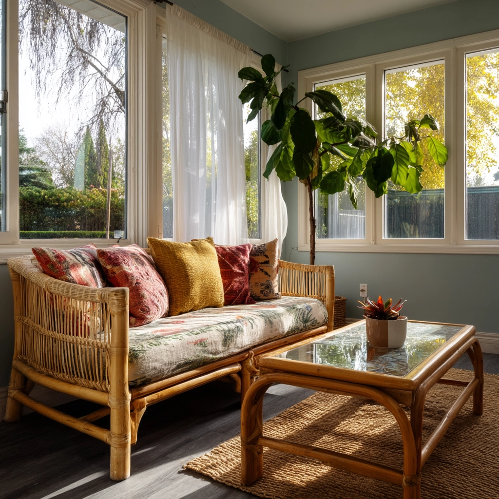 Boho Sunroom 52