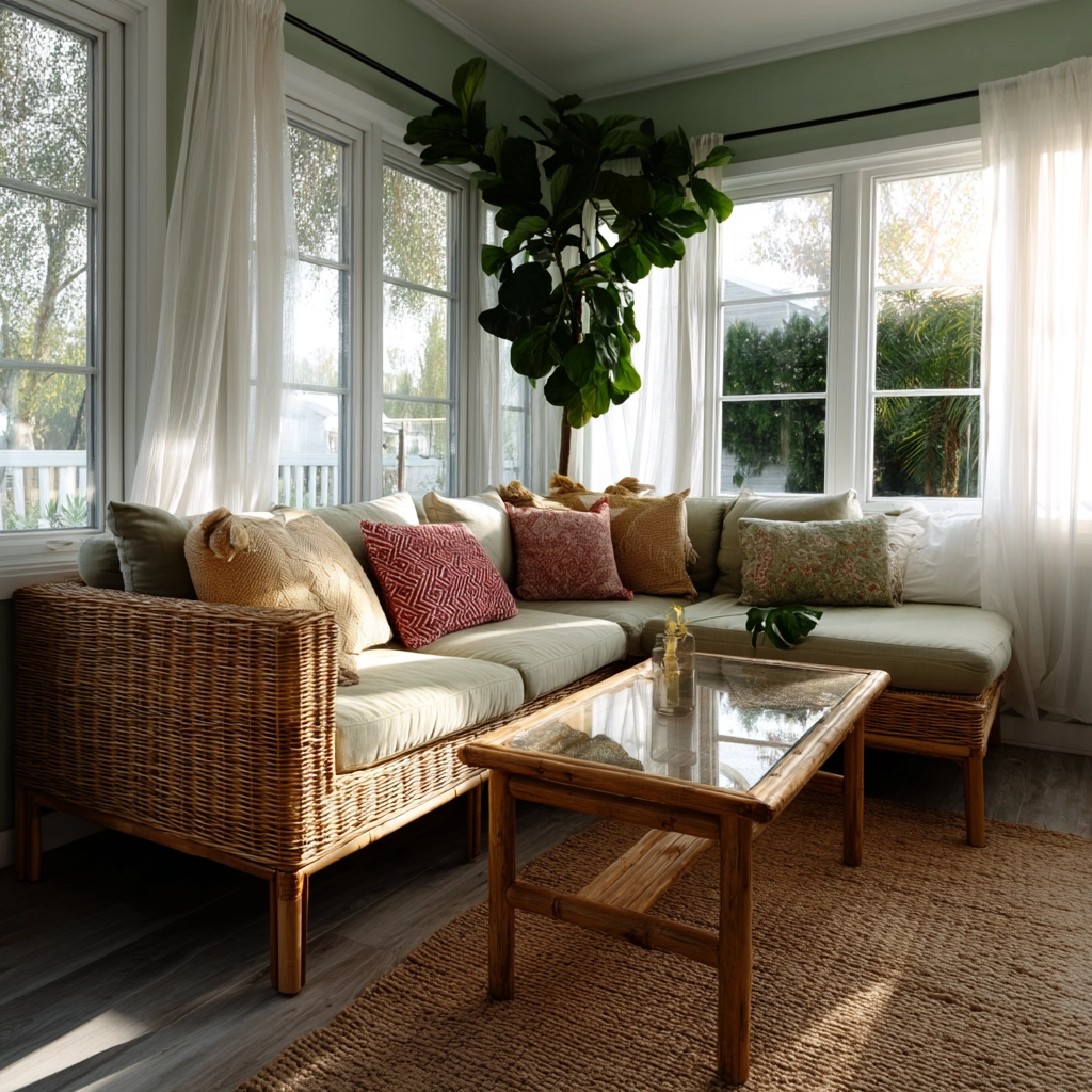 Boho Sunroom 58