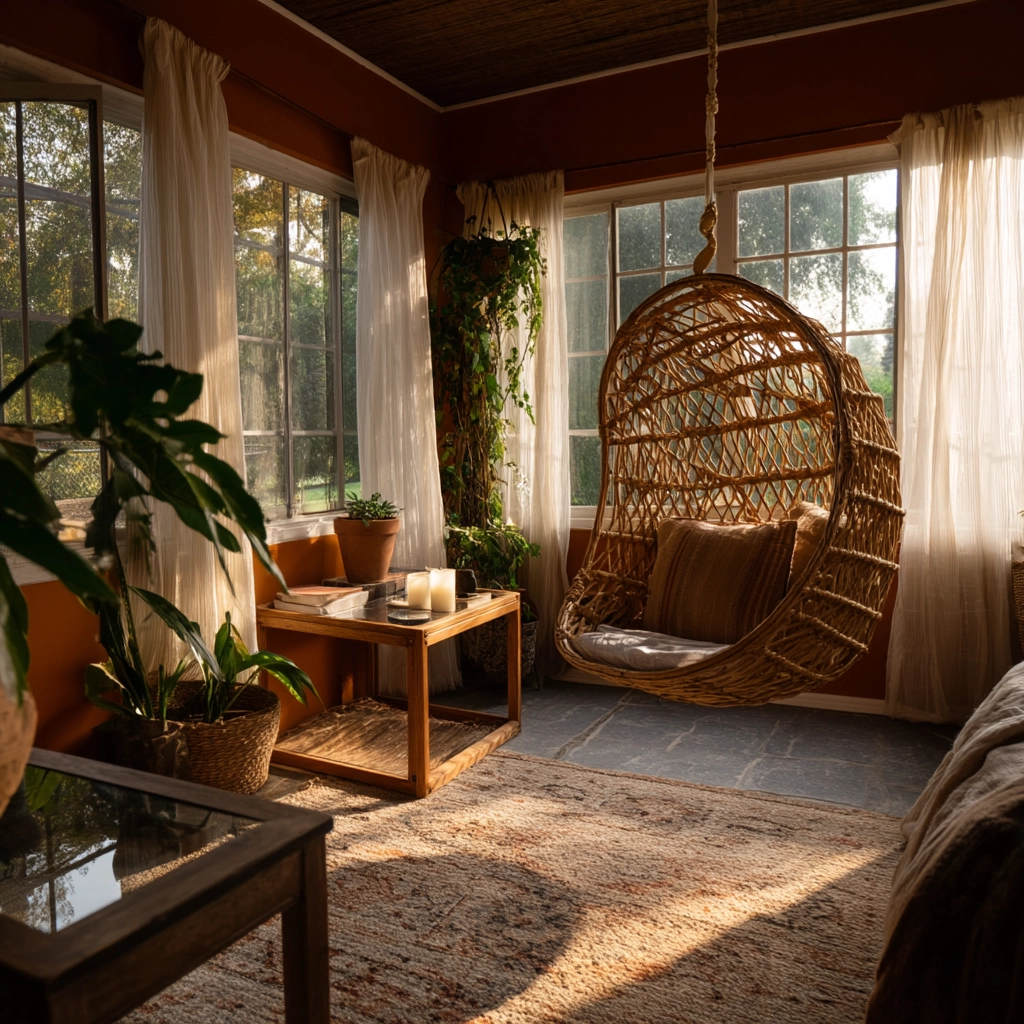 Boho Sunroom 62