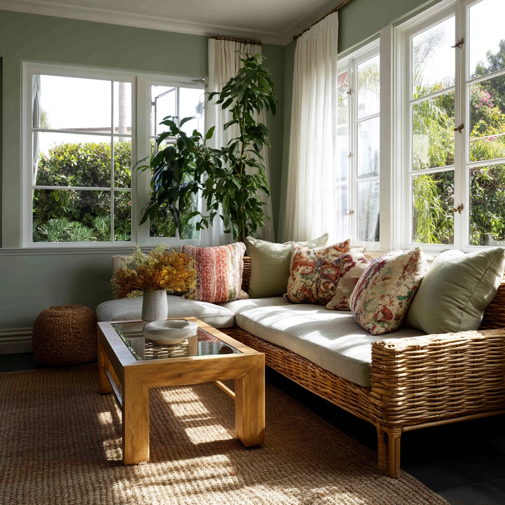 Boho Sunroom 74