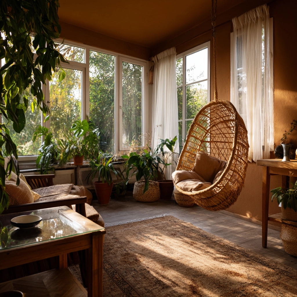 Boho Sunroom 78