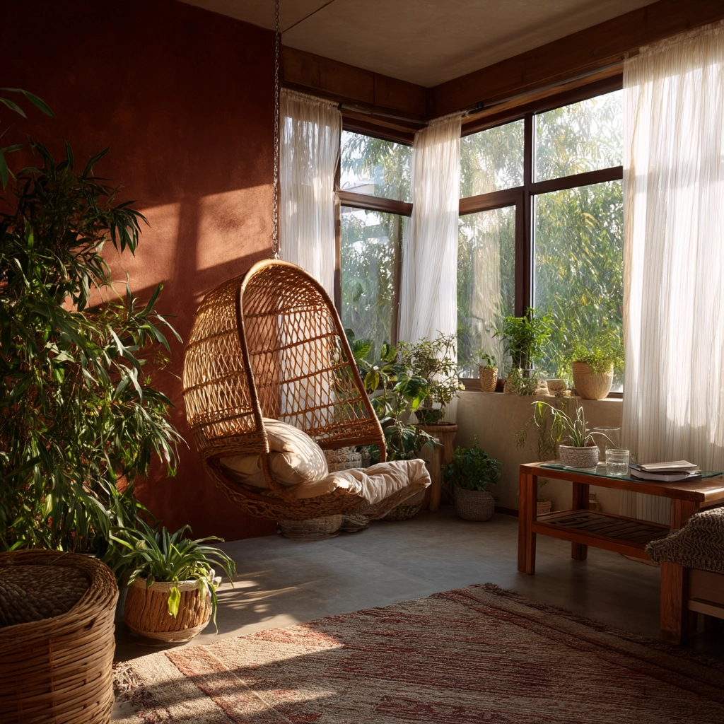 Boho Sunroom 79