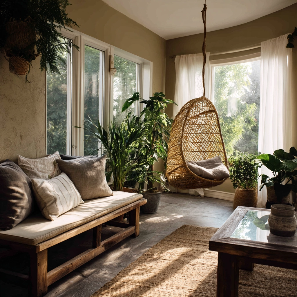 Boho Sunroom 8