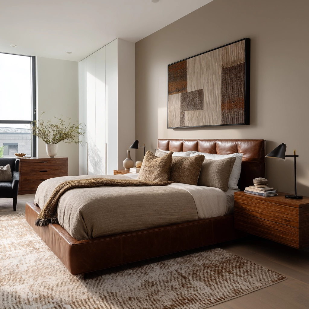 Brown Bedroom Ideas 27