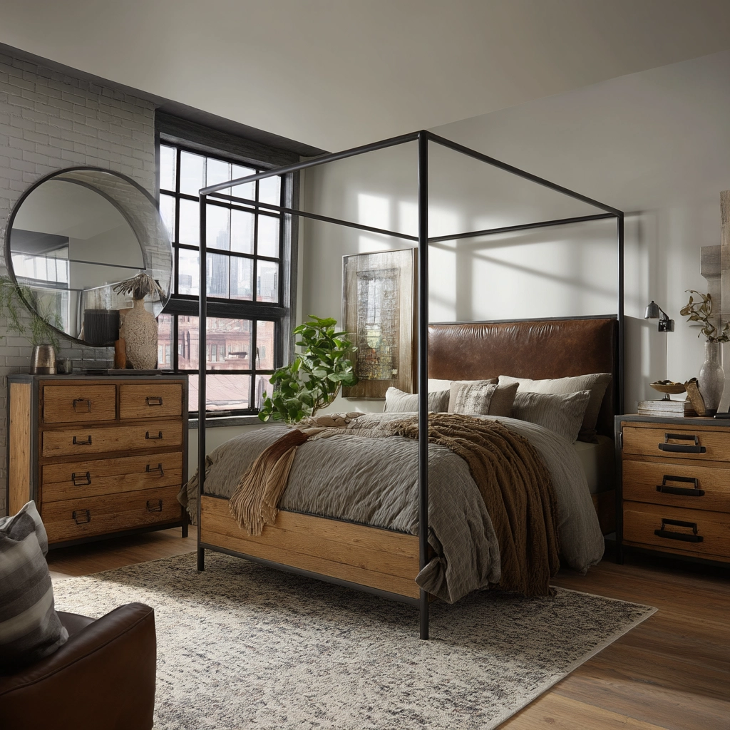 Brown Bedroom Ideas 55