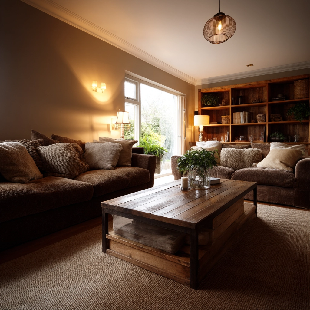 Brown Living Room Decorating Ideas 12