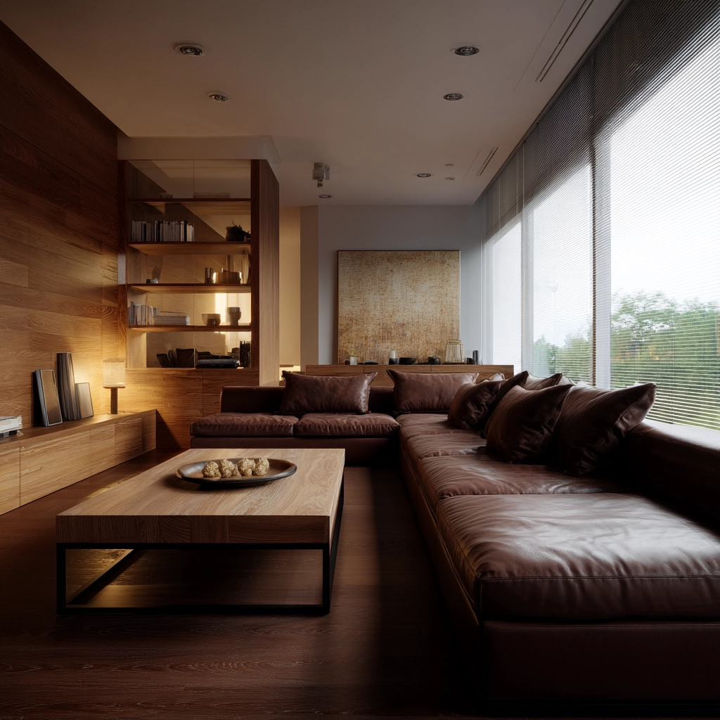 Brown Living Room Decorating Ideas 15