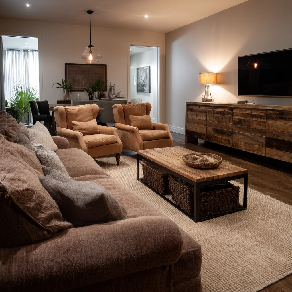 Brown Living Room Decorating Ideas 17