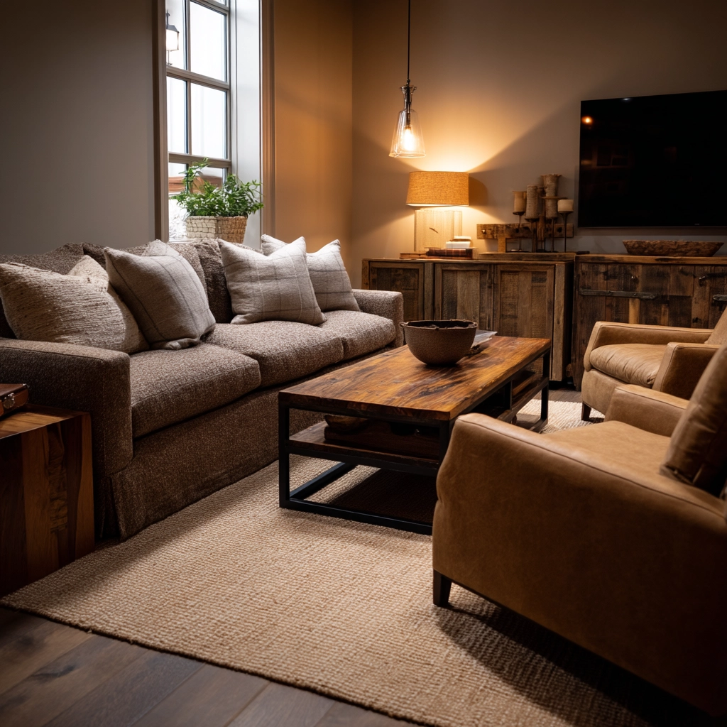 Brown Living Room Decorating Ideas 19