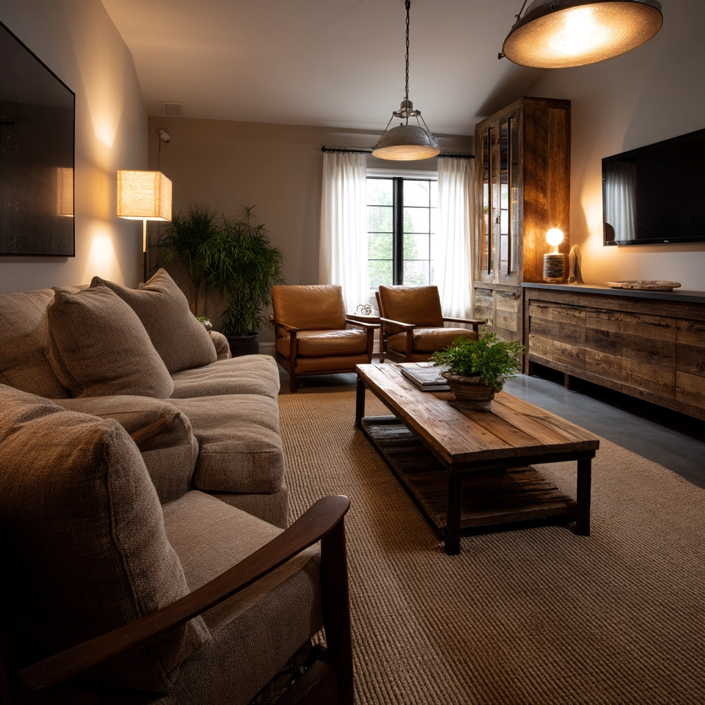 Brown Living Room Decorating Ideas 20