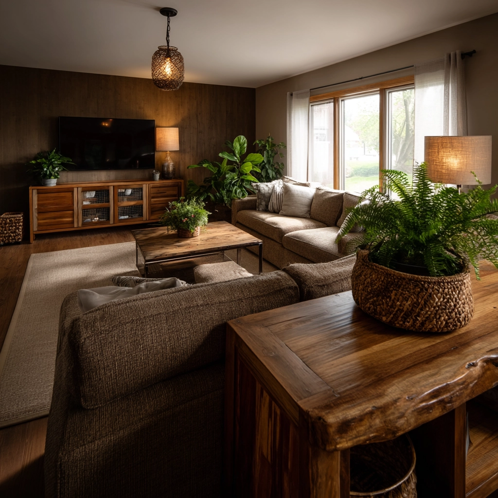 Brown Living Room Decorating Ideas 26