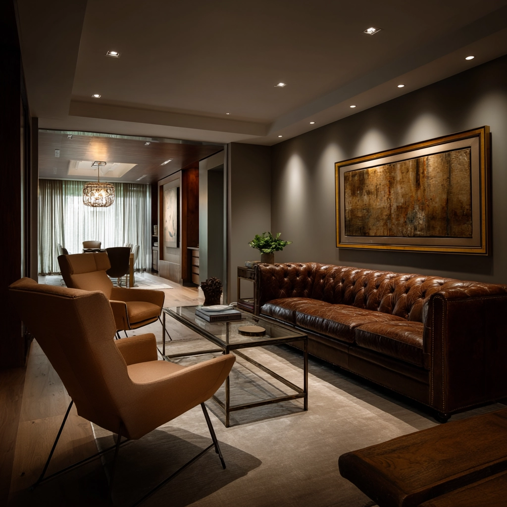 Brown Living Room Decorating Ideas 39