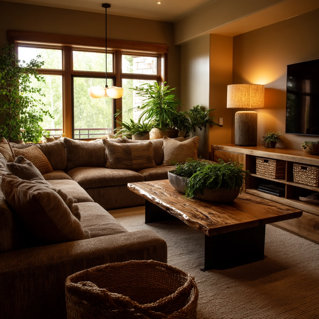 Brown Living Room Decorating Ideas 44