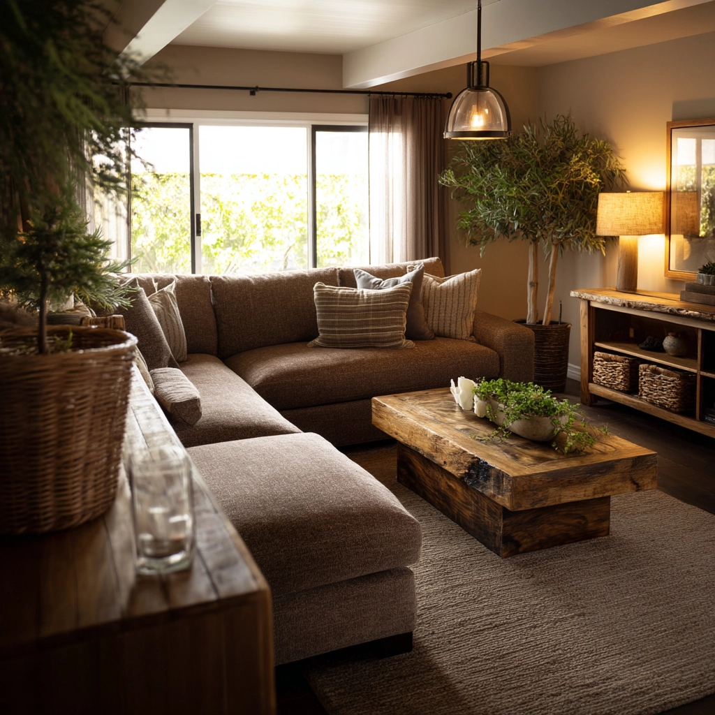 Brown Living Room Decorating Ideas 57