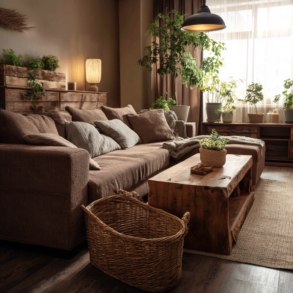 Brown Living Room Decorating Ideas 58