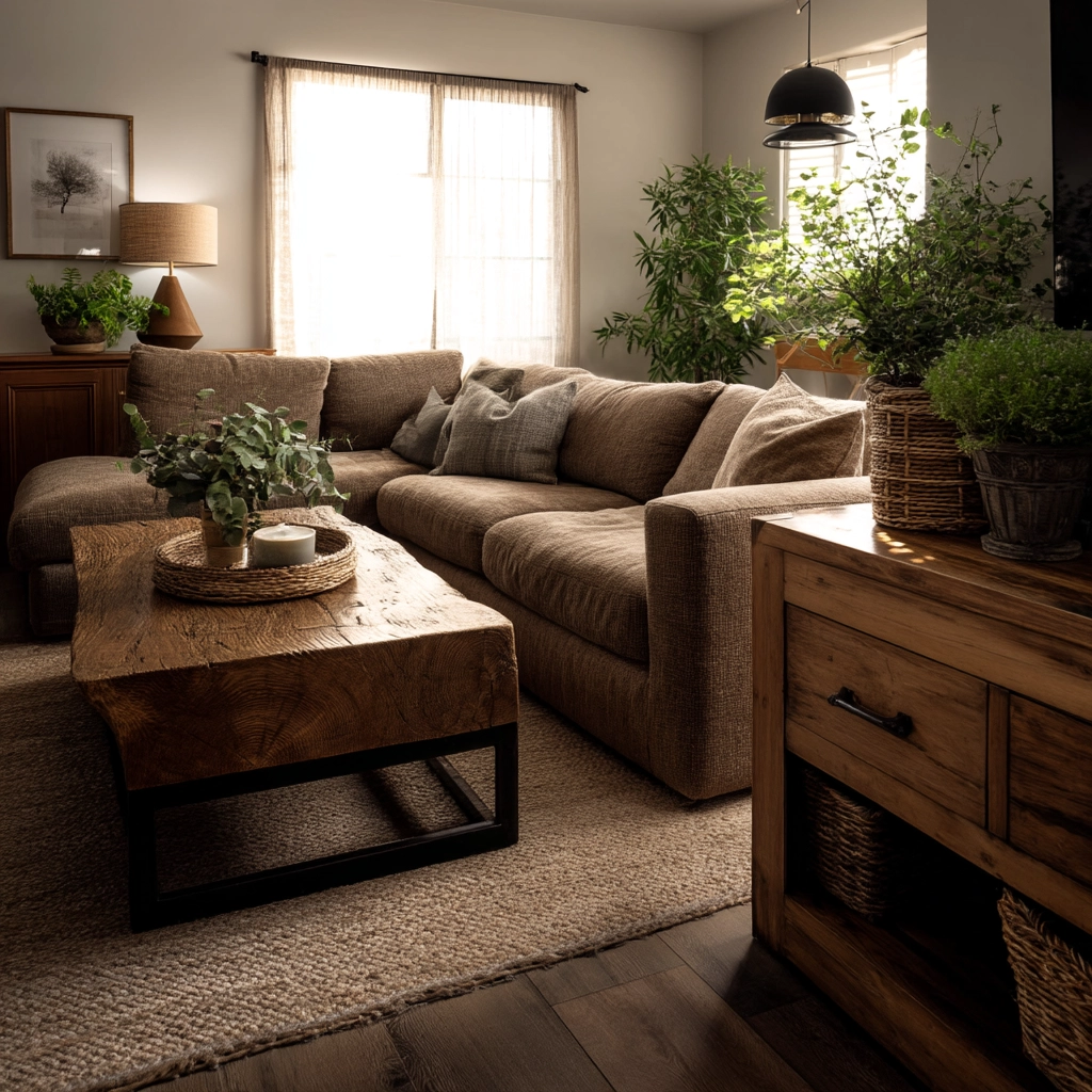 Brown Living Room Decorating Ideas 73