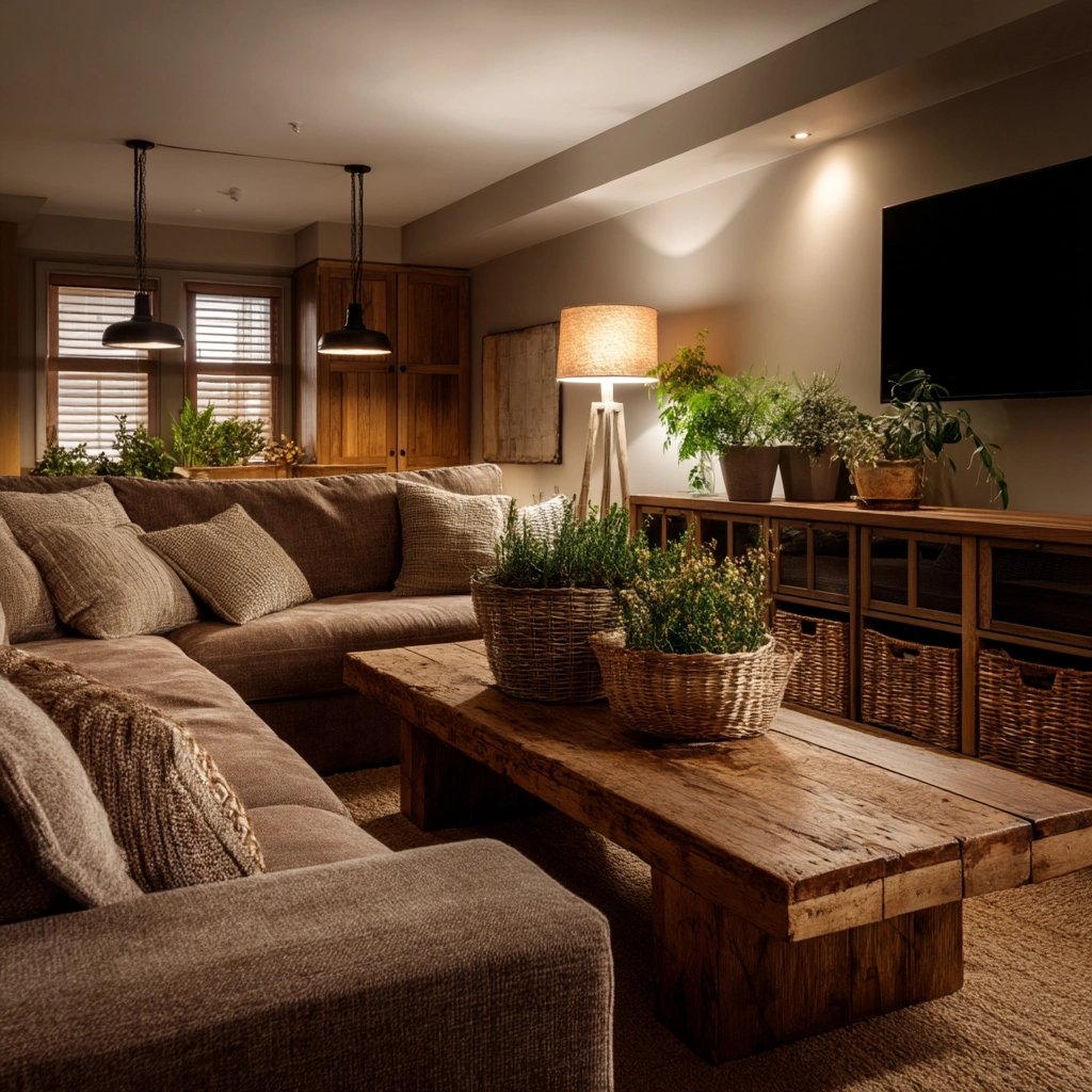 Brown Living Room Decorating Ideas 74