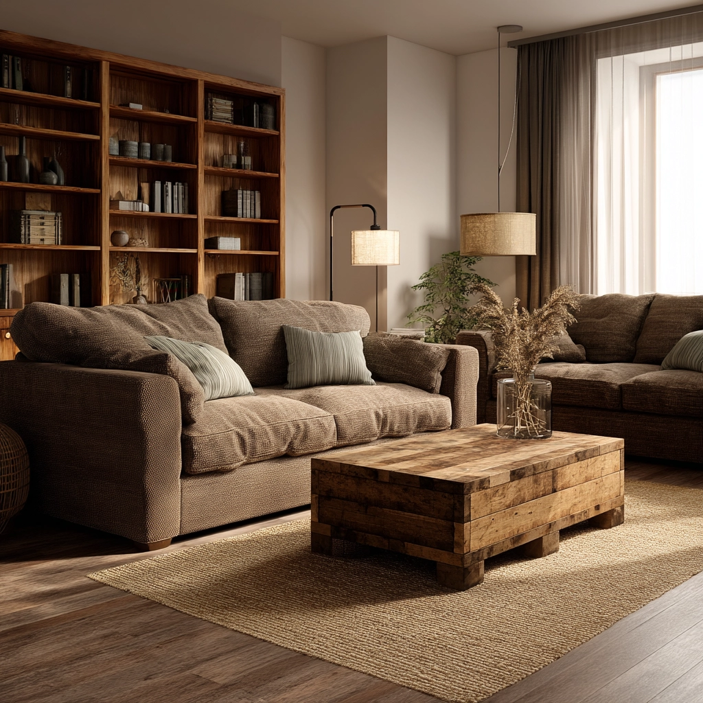 Brown Living Room Decorating Ideas 9