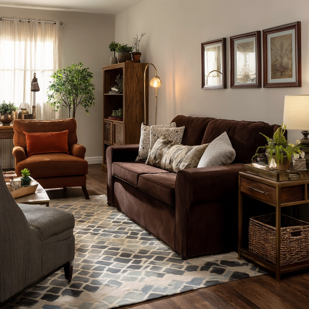 Brown Sofa Living Room Ideas 14